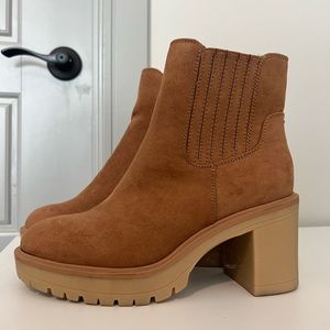 Chunky bootie - never worn
